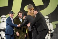 「ハン・ソロ／スター・ウォーズ・ストーリー」ジャパンプレミアの様子。