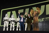 「ハン・ソロ／スター・ウォーズ・ストーリー」ジャパンプレミアの様子。