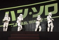 「ハン・ソロ／スター・ウォーズ・ストーリー」ジャパンプレミアの様子。