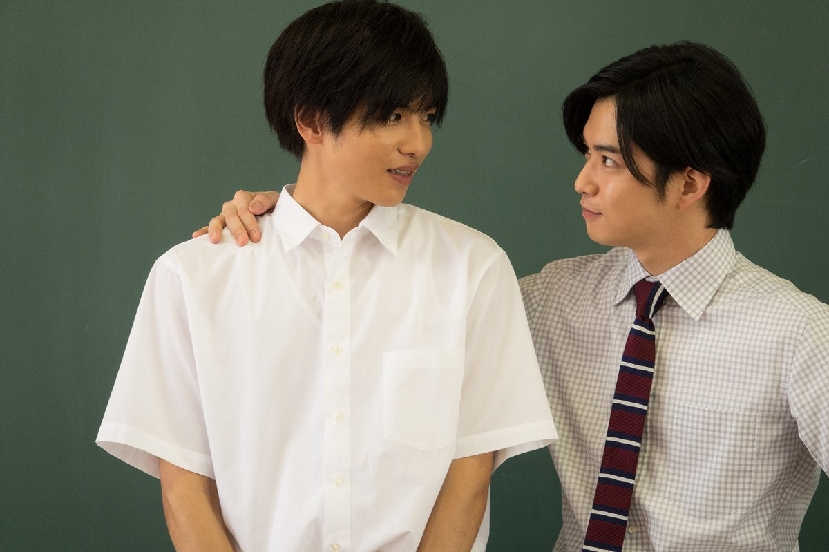 志尊淳演じる田所陽一（左）、千葉雄大演じる北条一紀（右）。