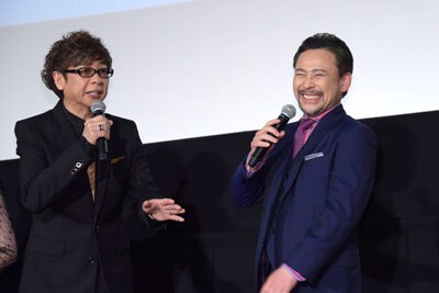 左から山寺宏一、高木渉。