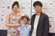 左から武田梨奈、細井鼓太、松居大悟。
