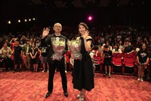 左から生野慈朗、広瀬アリス。