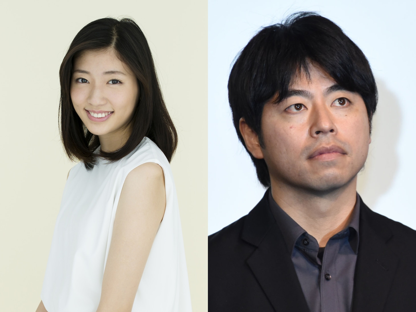 左から相楽樹、石井裕也。