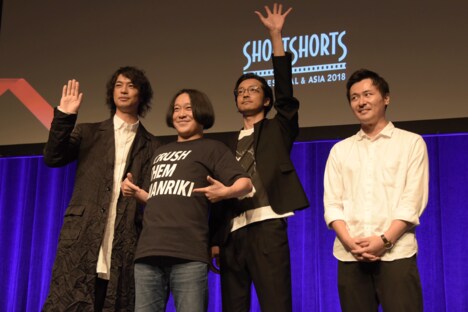 「チーム万力 presents ショートフィルムの未来地図」の様子。