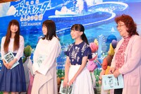 「劇場版ポケットモンスター みんなの物語」公開アフレコイベントの様子。