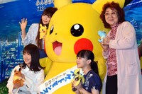 「劇場版ポケットモンスター みんなの物語」公開アフレコイベントの様子。