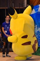 去っていくピカチュウ。