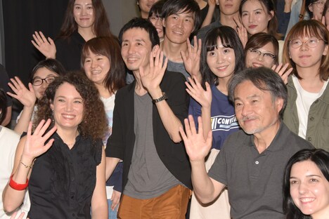 フランス映画祭2018マスタークラスでの「REVENGE リベンジ」上映会の様子。