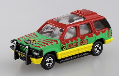 「ドリームトミカ NO.141 ジュラシック・ワールド ツアービークル」（756円）