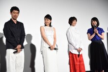 左から大泉洋、井上真央、真木よう子、桜庭ななみ。