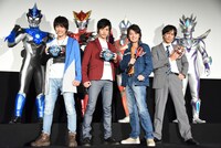 「劇場版 ウルトラマンジード つなぐぜ！ 願い!!」グランドフィナーレ舞台挨拶の様子。