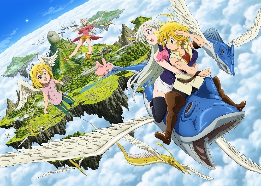 「劇場版 七つの大罪 天空の囚われ人」メインビジュアル