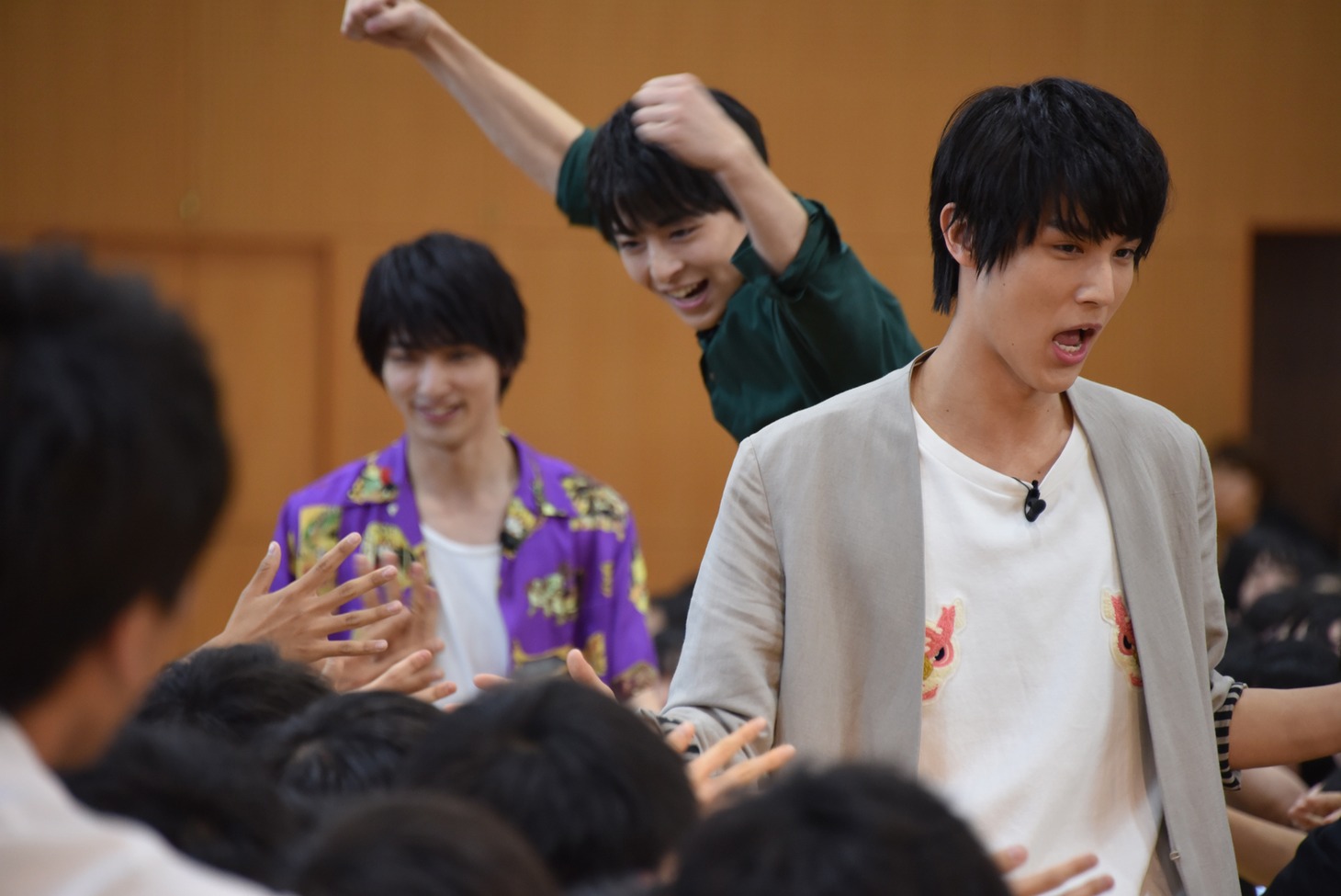 「虹色デイズ」イベントの様子。