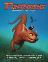 第22回ファンタジア国際映画祭の海外版ポスタービジュアル。