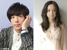 左から高橋一生、永作博美。