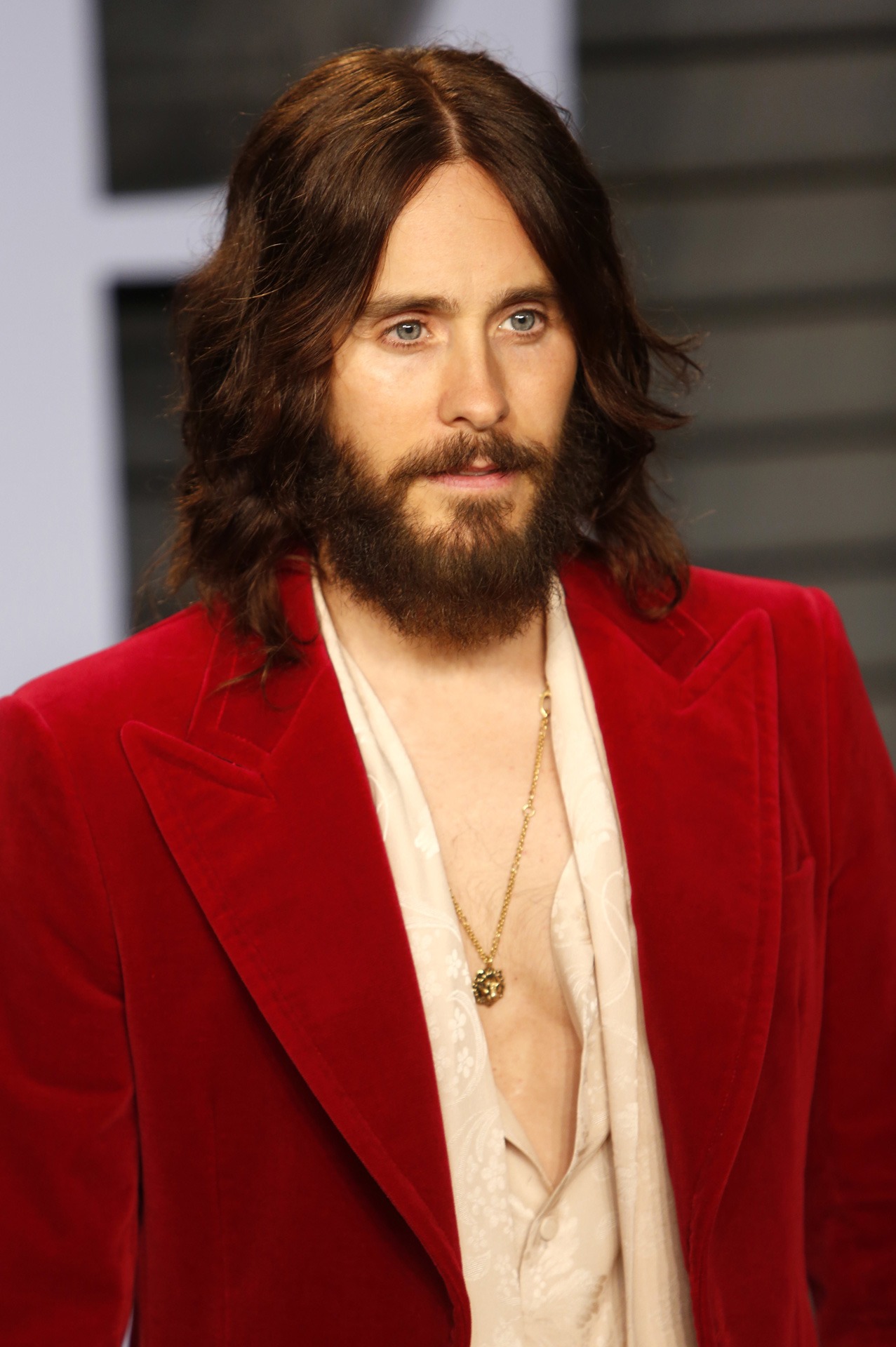2018年3月、ヴァニティ・フェア主催のオスカーパーティに出席したジャレッド・レト。（写真提供：Regina Wagner / Geisler-Fotopress / picture alliance / Geisler-Fotop / Newscom / ゼータ イメージ）