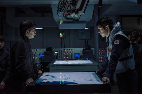 「空母いぶき」メイキングカット