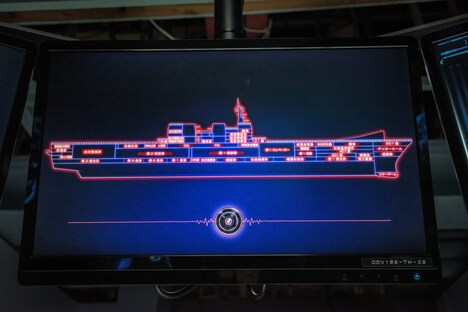 「空母いぶき」メイキングカット