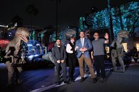 「ジュラシック・ワールド／炎の王国」スペシャルイベントの様子。