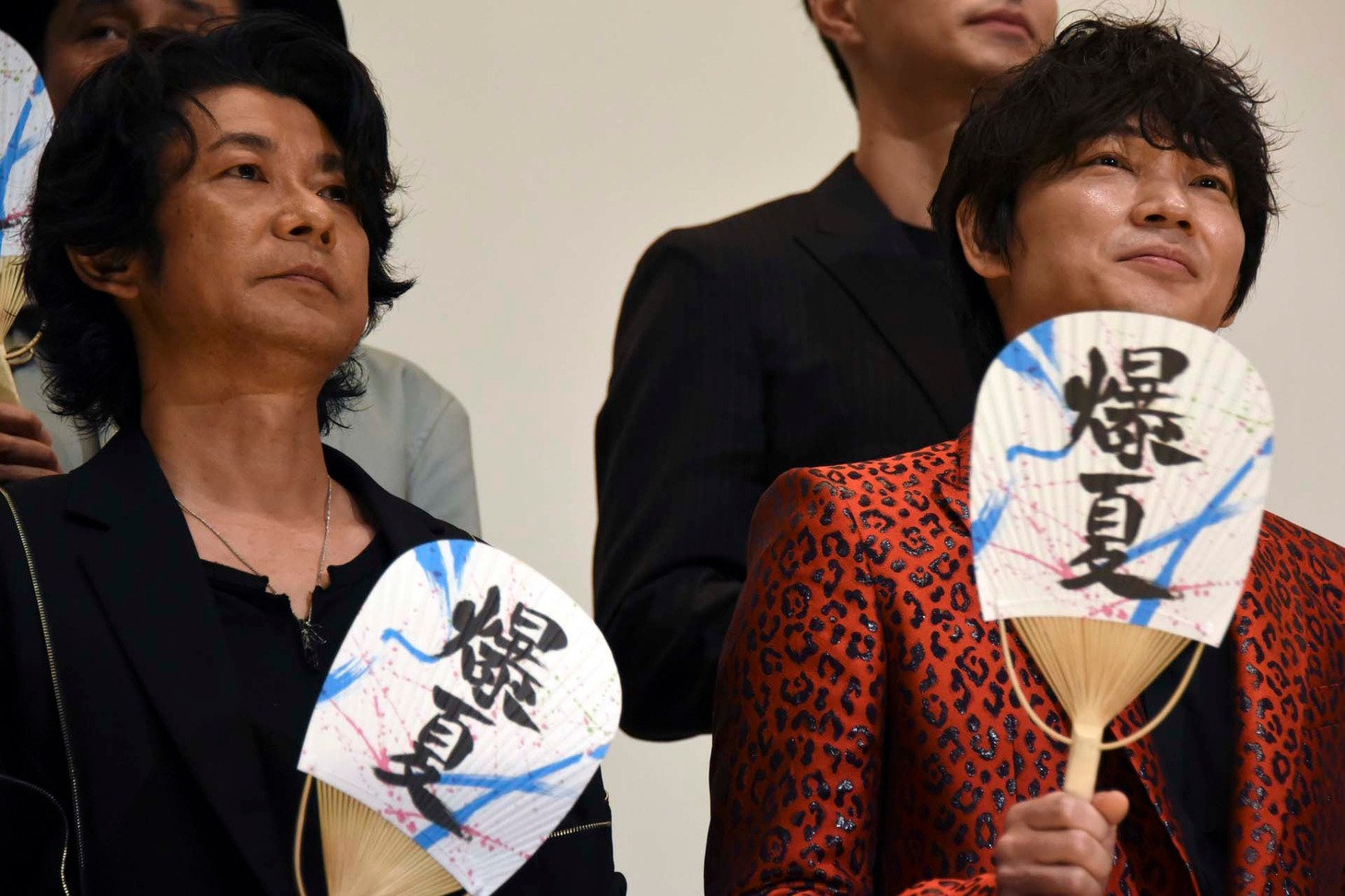 「パンク侍、斬られて候」初日舞台挨拶の様子。