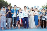 「青夏 きみに恋した30日」完成記念イベントの様子。