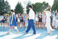 「青夏 きみに恋した30日」完成記念イベントの様子。