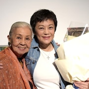 シルヴィア・チャンが監督&主演作引っさげ来日、ワダエミから祝福受ける