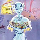 独自の技法で描かれたアニメーション「手をなくした少女」新予告
