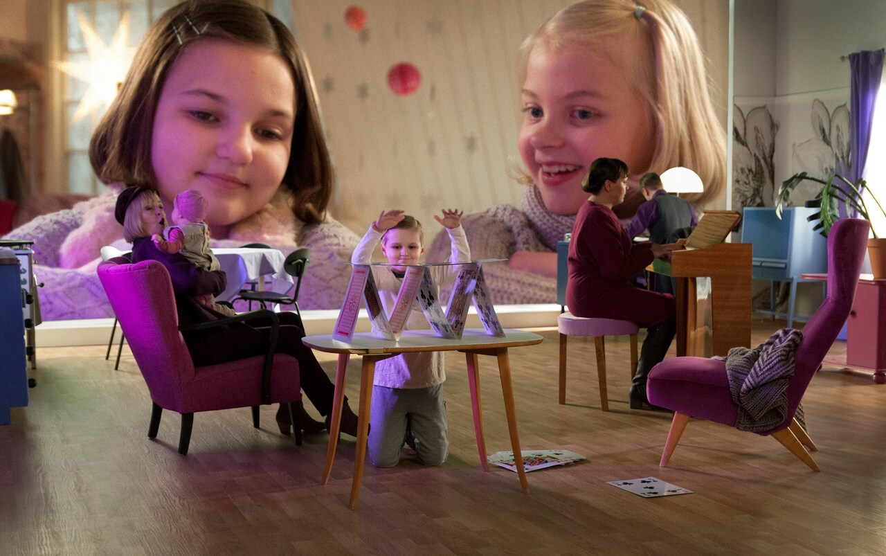 「オンネリとアンネリのふゆ」予告編、2人で暮らす少女が小人匿う