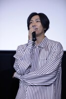 愛知舞台挨拶に登壇した早乙女太一。