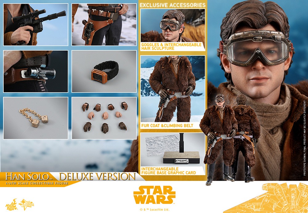 【ムービー・マスターピース】「ハン・ソロ／スター・ウォーズ・ストーリー」1/6スケールフィギュア　ハン・ソロ（ボーナスアクセサリー付き）