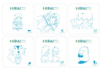 カフェ限定ドリンクコースター（全6種）