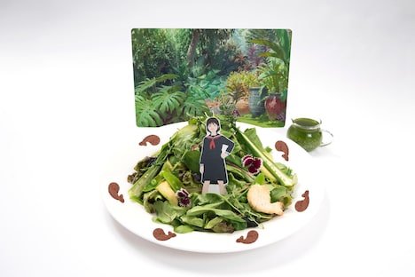 「ミライちゃんの植物園 サラダパスタ」（1393円）