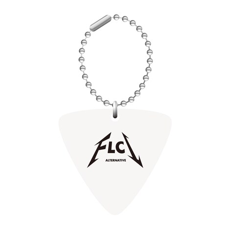 「フリクリ オルタナ」「フリクリ プログレ」前売り特典のピックキーホルダー。