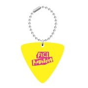 「フリクリ オルタナ」「フリクリ プログレ」前売り特典のピックキーホルダー。