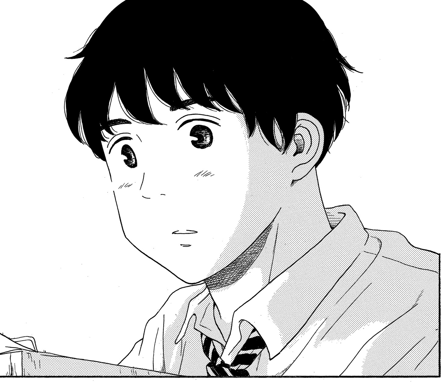 マンガ「恋のツキ」より、伊古ユメアキ。