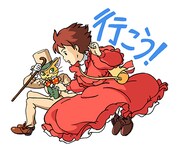 「耳をすませば」LINEスタンプ
