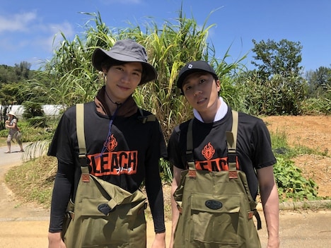 左から福士蒼汰、早乙女太一。