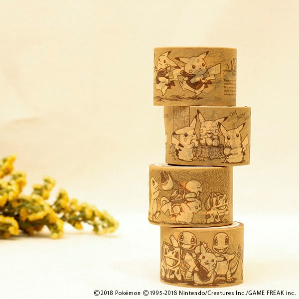 「ポケモン セピアグラフィティ マスキングテープ」