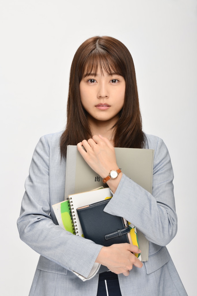 ドラマ「中学聖日記」より、有村架純演じる末永聖。(c)TBS