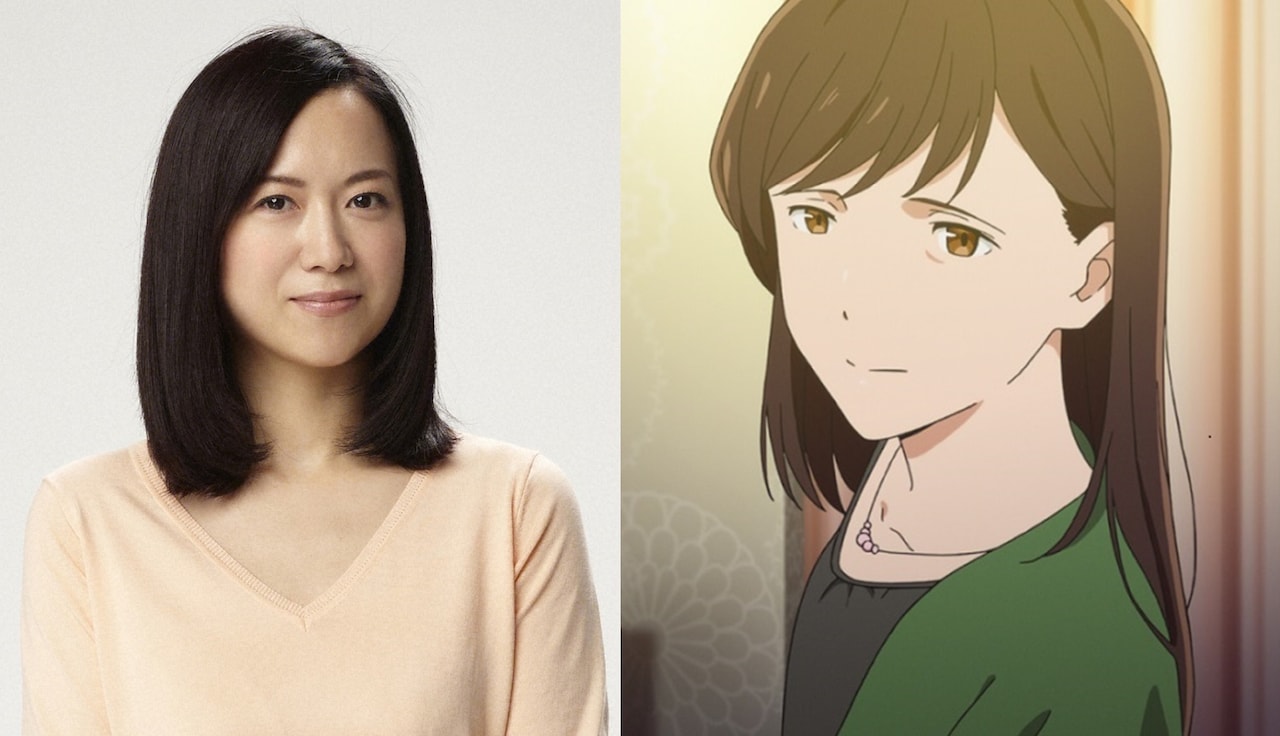 左から和久井映見、和久井映見が声を当てる桜良の母。 - アニメ