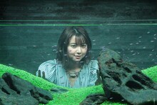 「未来のミライ×すみだ水族館 小さな世界の、大いなる命の物語。」オープニングイベントに出席した上白石萌歌。