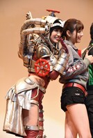 「炎神戦隊ゴーオンジャー 10 YEARS GRANDPRIX」完成披露舞台挨拶の様子。