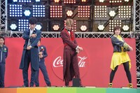 快盗チェンジの様子。