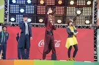 快盗チェンジの様子。