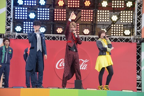 快盗チェンジの様子。