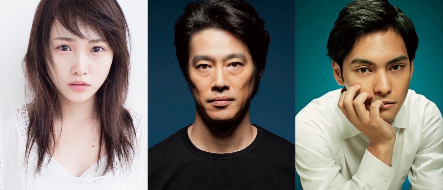 左から川栄李奈、堤真一、柳楽優弥。