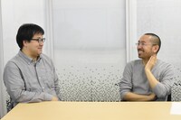 左から堀雄太、渡邉丞。