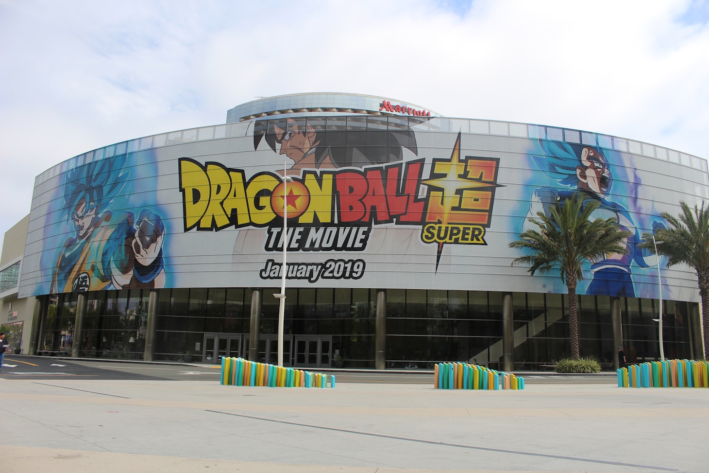 「DRAGON BALL NORTH AMERICA TOUR 2018」の様子。